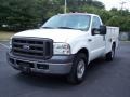 2005 Oxford White Ford F250 Super Duty XL Regular Cab Chassis Utility  photo #6