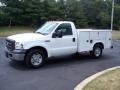 2005 Oxford White Ford F250 Super Duty XL Regular Cab Chassis Utility  photo #8