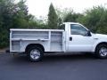 2005 Oxford White Ford F250 Super Duty XL Regular Cab Chassis Utility  photo #12