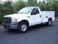 2005 Oxford White Ford F250 Super Duty XL Regular Cab Chassis Utility  photo #16