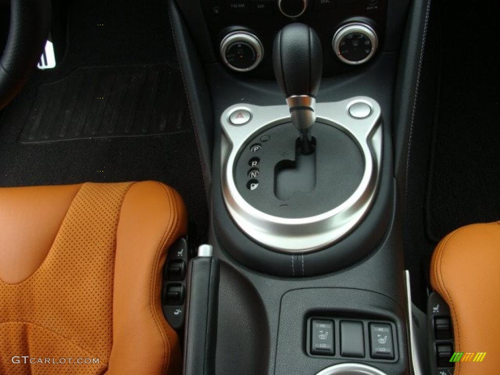 2009 370Z Sport Touring Coupe - Monterey Blue / Persimmon Leather photo #21