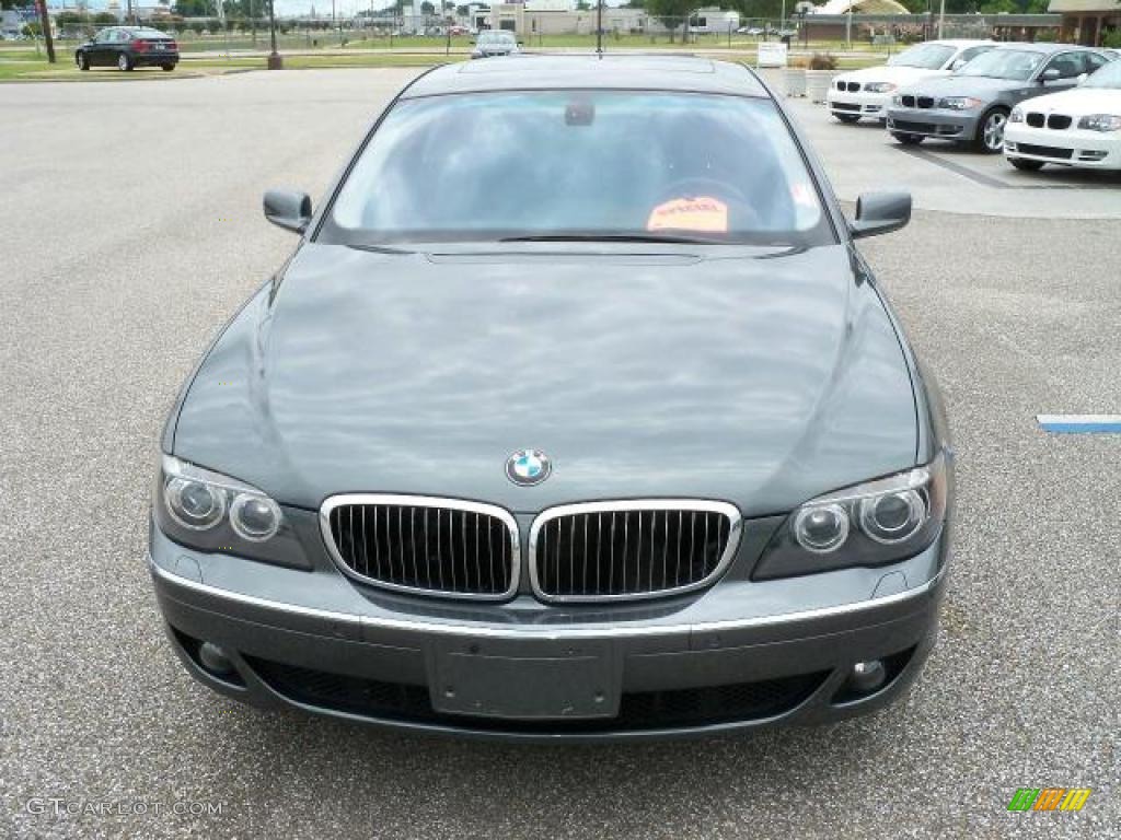 2006 7 Series 750i Sedan - Titanium Grey Metallic / Black/Black photo #10