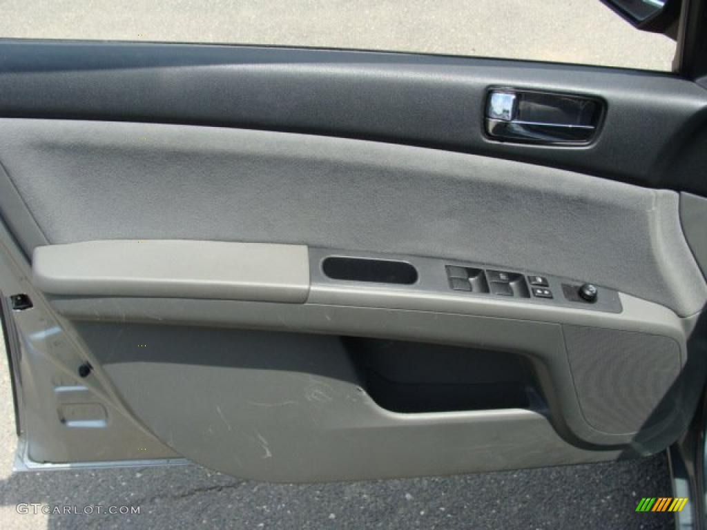 2007 Sentra 2.0 SL - Magnetic Gray / Charcoal/Steel photo #9