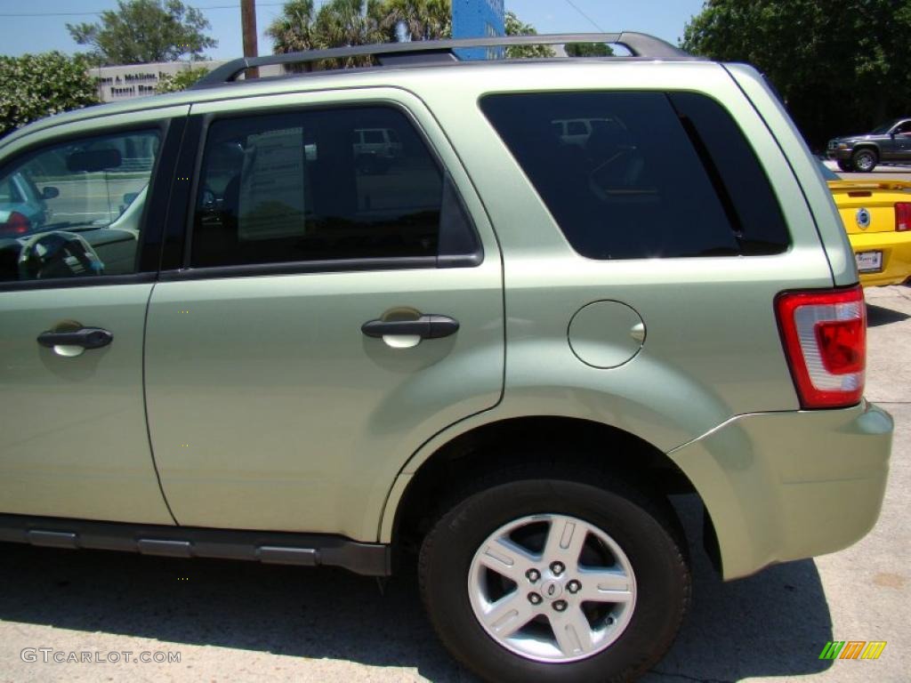 2009 Escape Hybrid 4WD - Kiwi Green Metallic / Stone photo #36