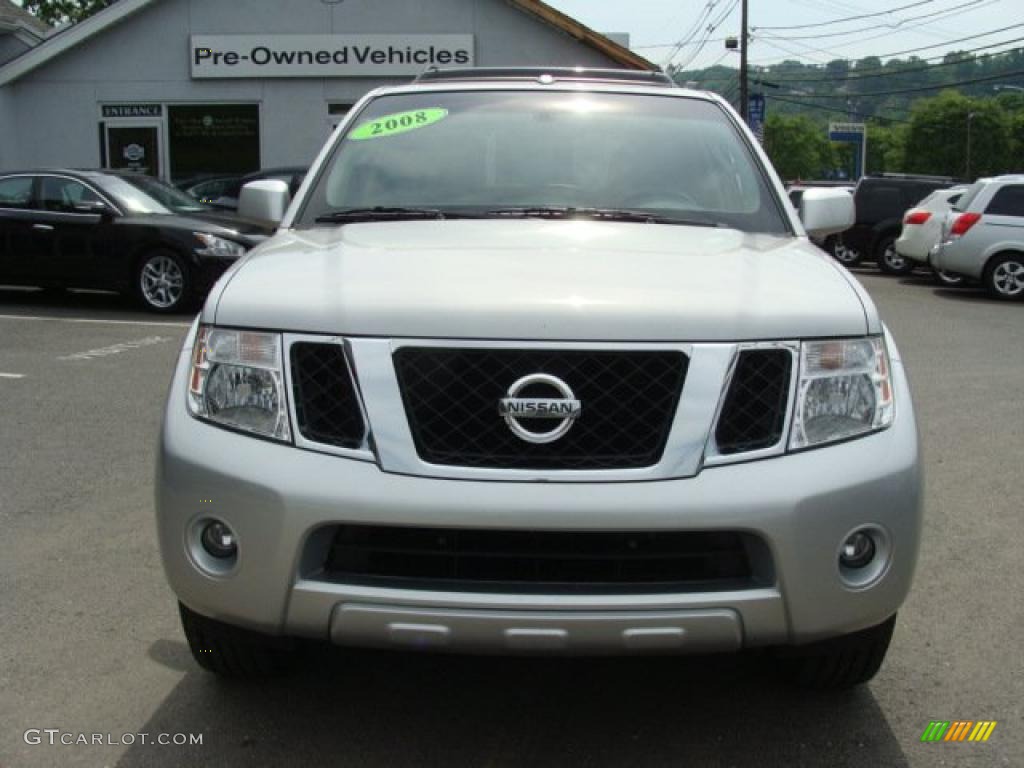2008 Pathfinder LE 4x4 - Silver Lightning / Graphite photo #2