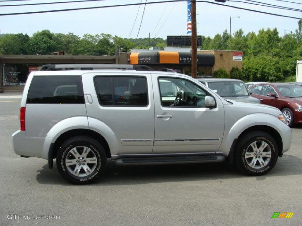 2008 Pathfinder LE 4x4 - Silver Lightning / Graphite photo #4