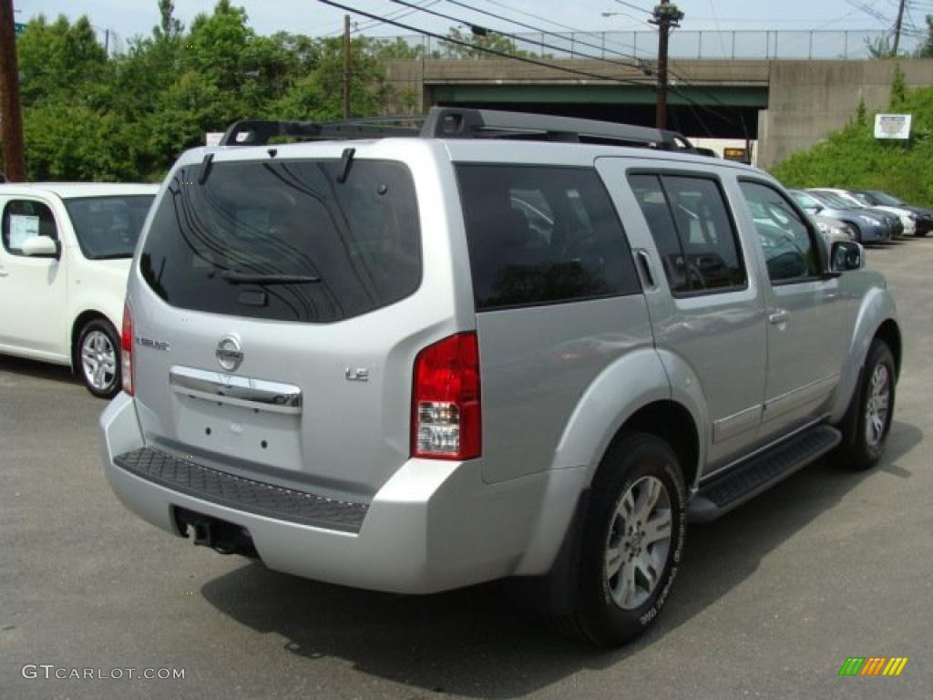 2008 Pathfinder LE 4x4 - Silver Lightning / Graphite photo #5