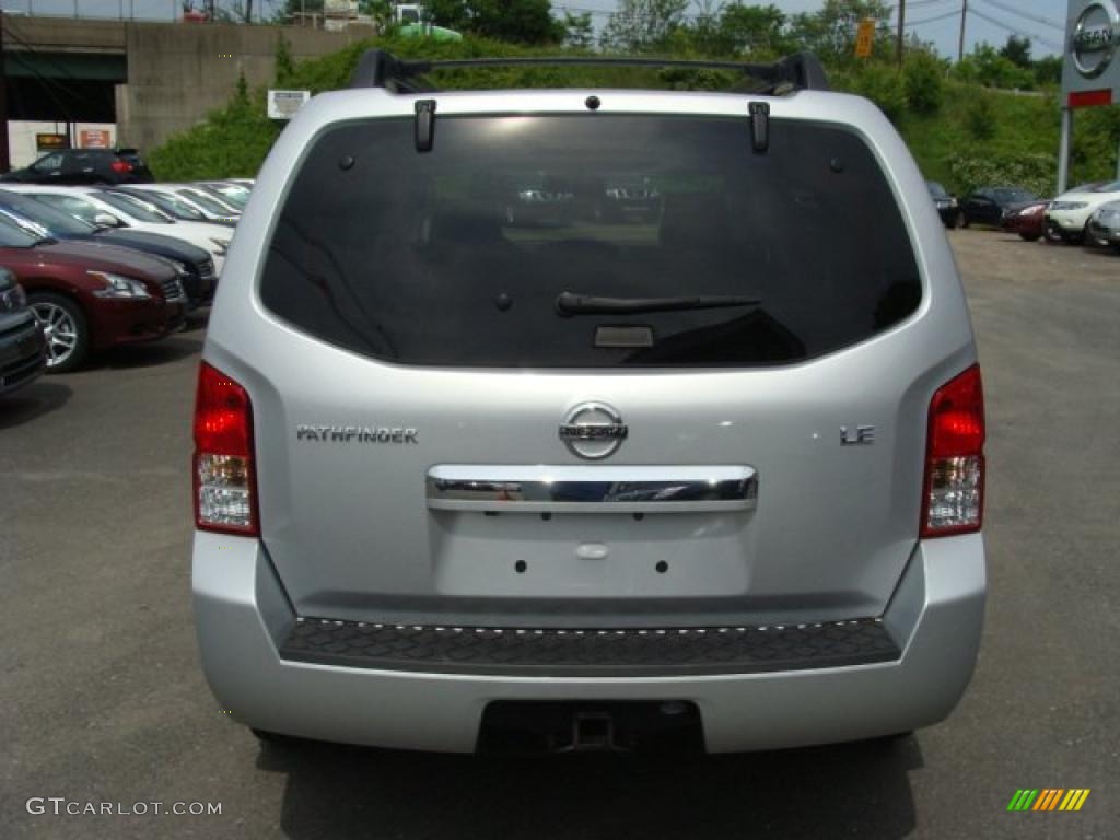 2008 Pathfinder LE 4x4 - Silver Lightning / Graphite photo #6