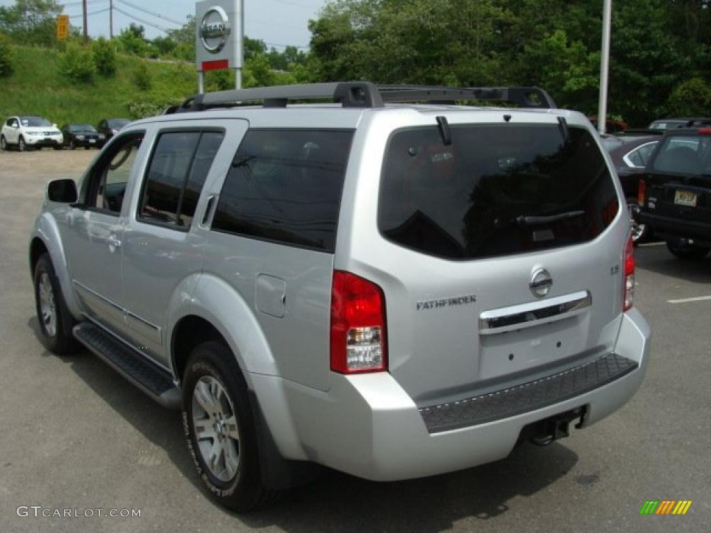 2008 Pathfinder LE 4x4 - Silver Lightning / Graphite photo #7