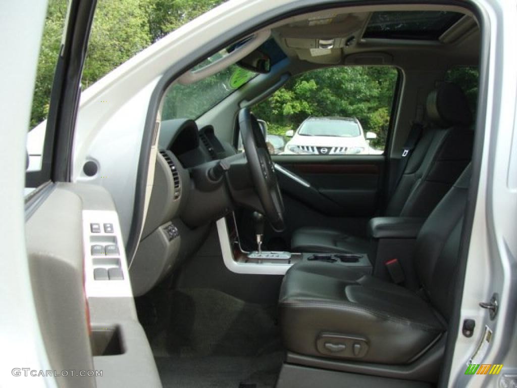 2008 Pathfinder LE 4x4 - Silver Lightning / Graphite photo #12