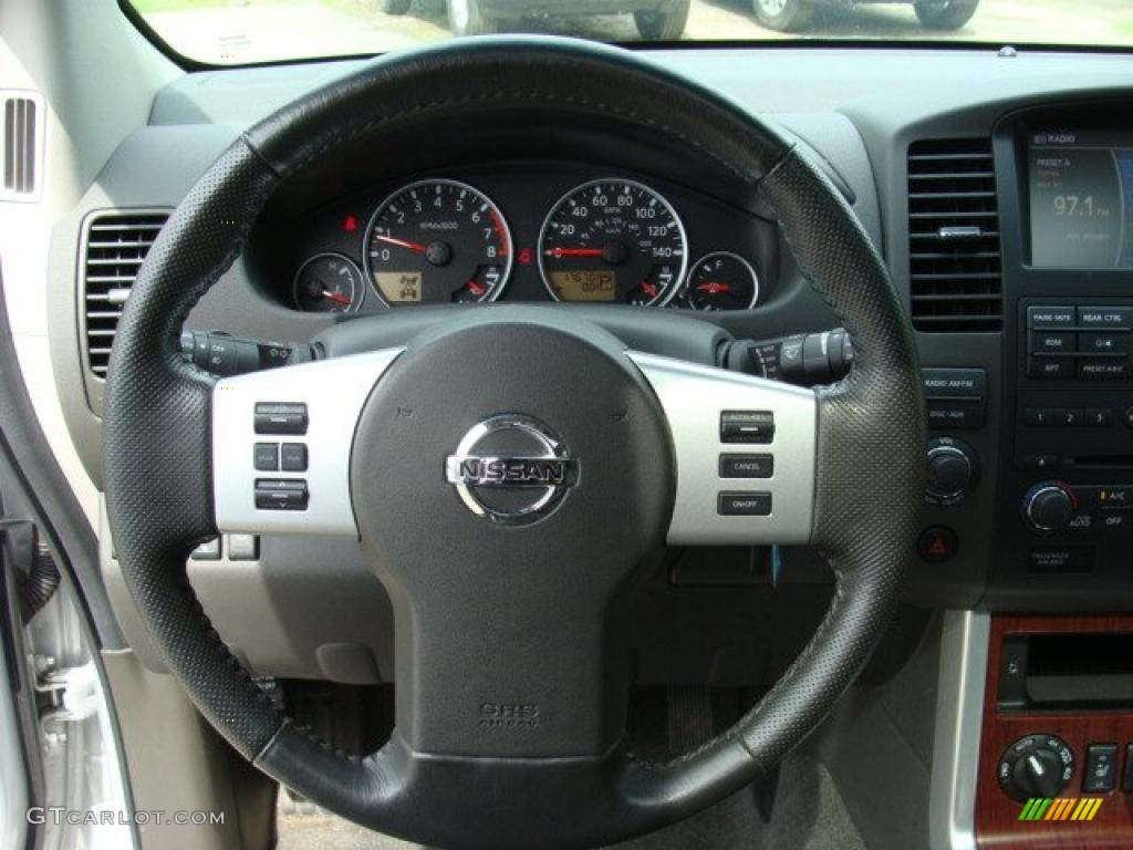 2008 Pathfinder LE 4x4 - Silver Lightning / Graphite photo #14