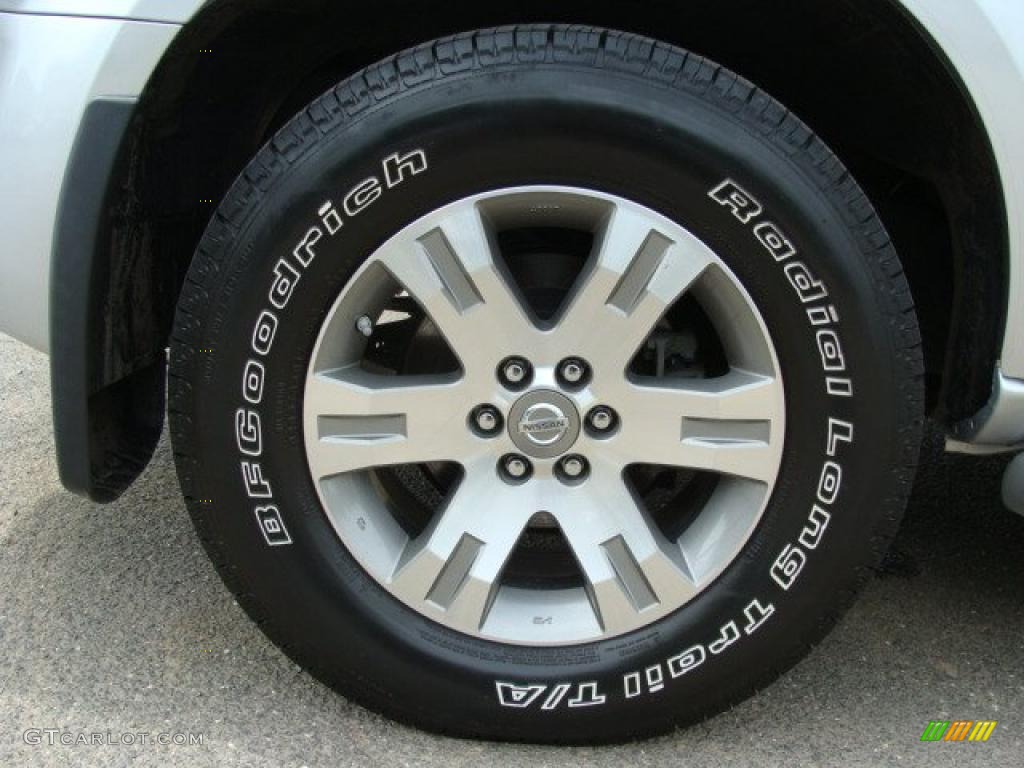 2008 Pathfinder LE 4x4 - Silver Lightning / Graphite photo #30