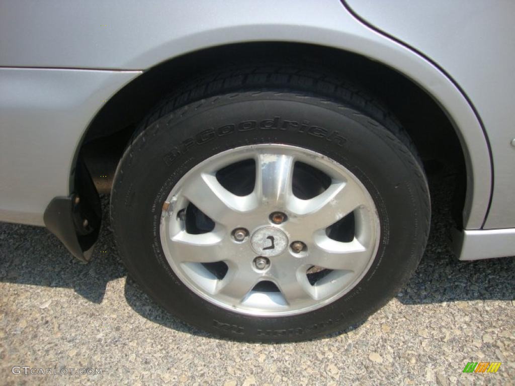 2002 Accord SE Sedan - Satin Silver Metallic / Quartz Gray photo #30