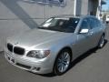 2008 Titanium Silver Metallic BMW 7 Series 750i Sedan  photo #2