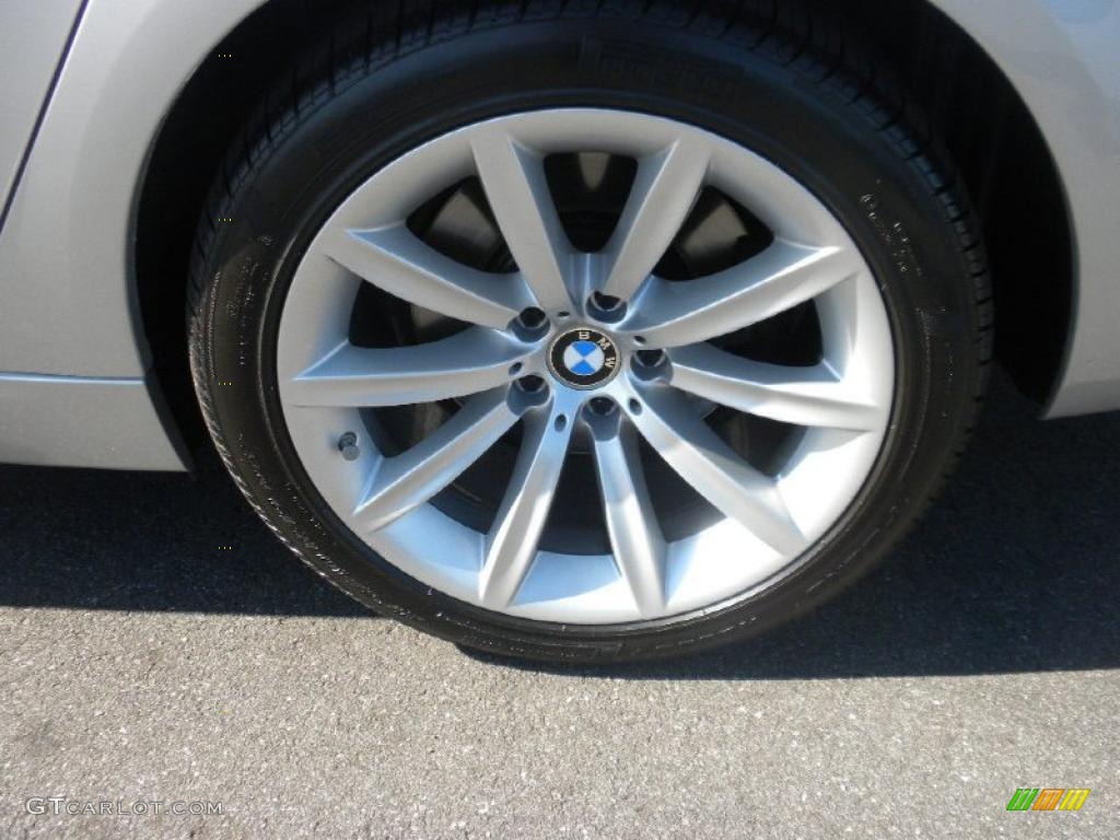 2008 7 Series 750i Sedan - Titanium Silver Metallic / Black photo #5