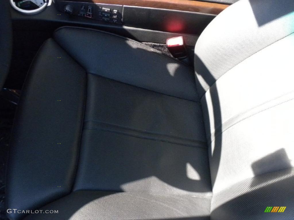 2008 7 Series 750i Sedan - Titanium Silver Metallic / Black photo #8