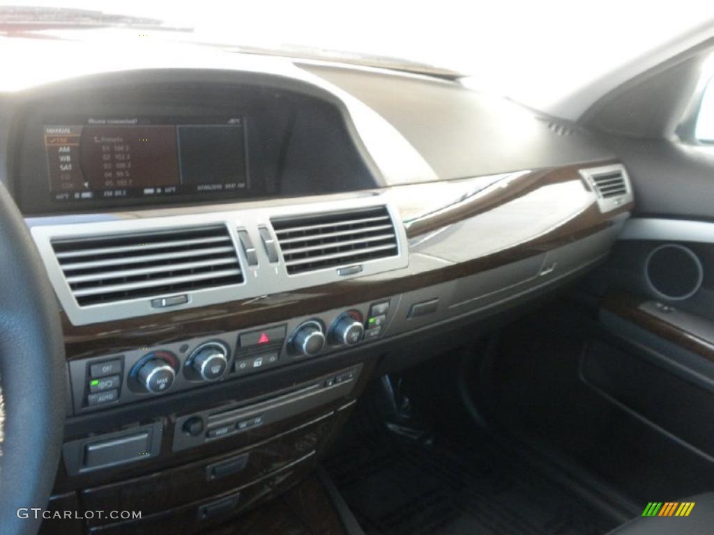 2008 7 Series 750i Sedan - Titanium Silver Metallic / Black photo #22