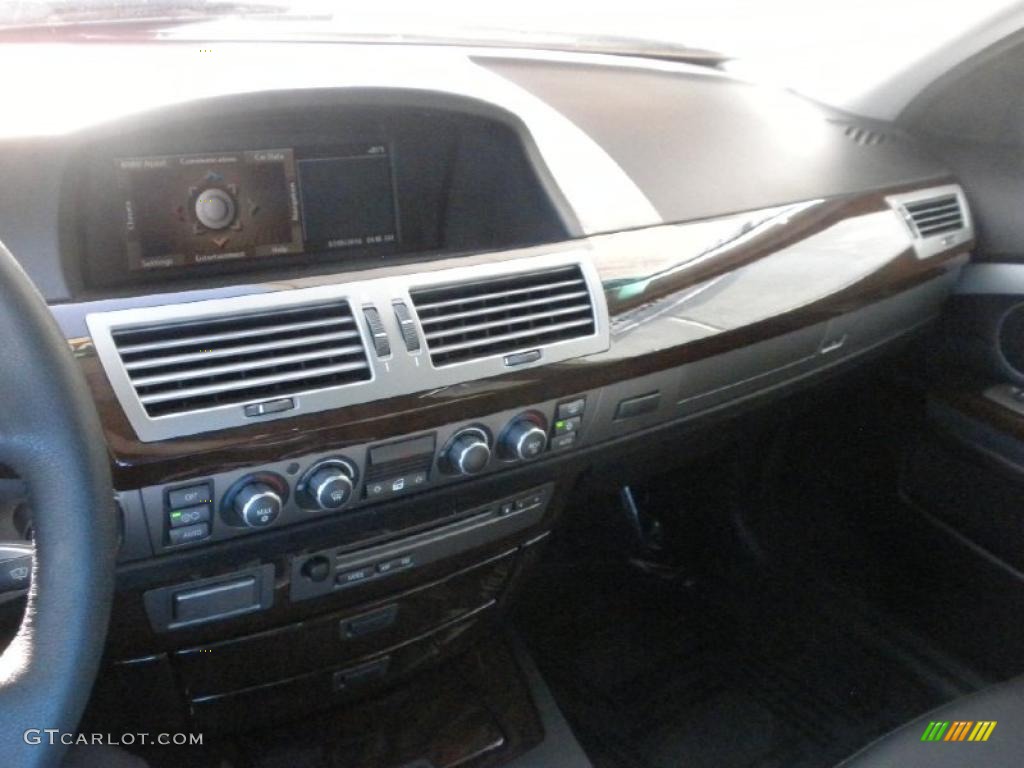 2008 7 Series 750i Sedan - Titanium Silver Metallic / Black photo #24