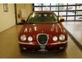 2001 Carnival Red Jaguar S-Type 4.0  photo #2