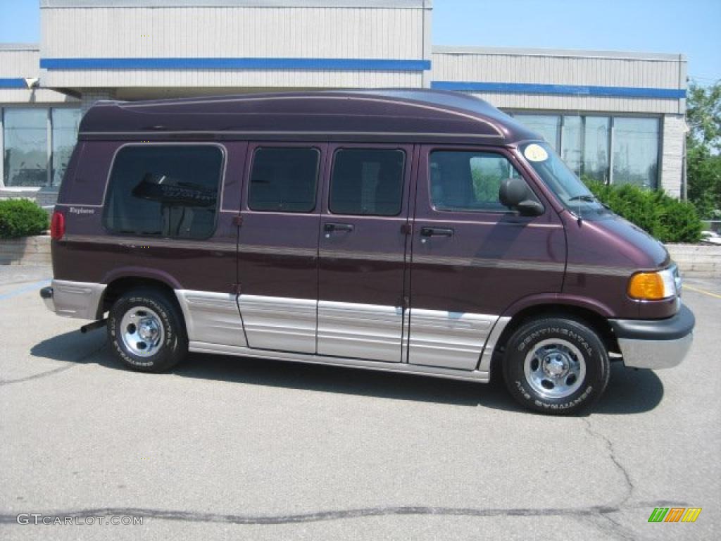 Director Red Metallic Dodge Ram Van