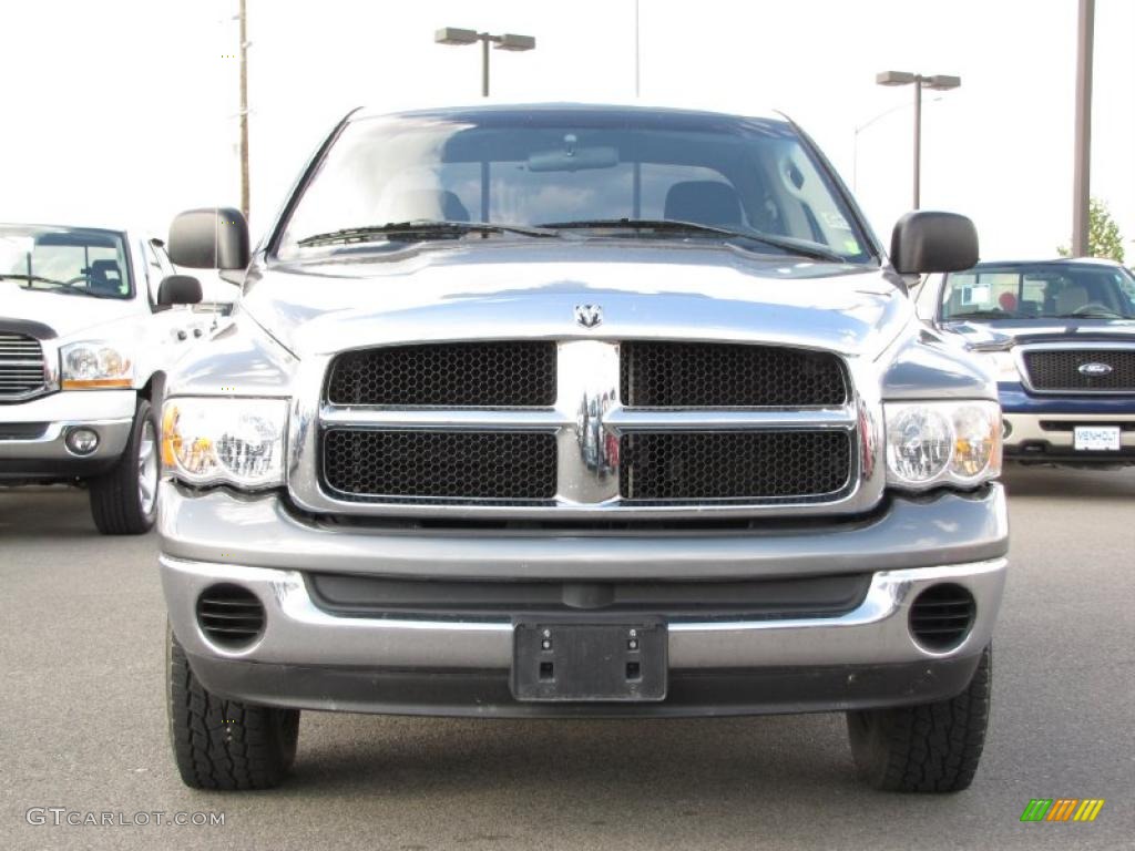 2005 Ram 1500 SLT Quad Cab 4x4 - Mineral Gray Metallic / Dark Slate Gray photo #8