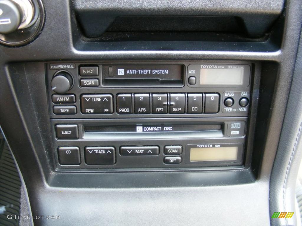 1989 Supra Turbo Targa - Super Silver Metallic / Dark Gray photo #21