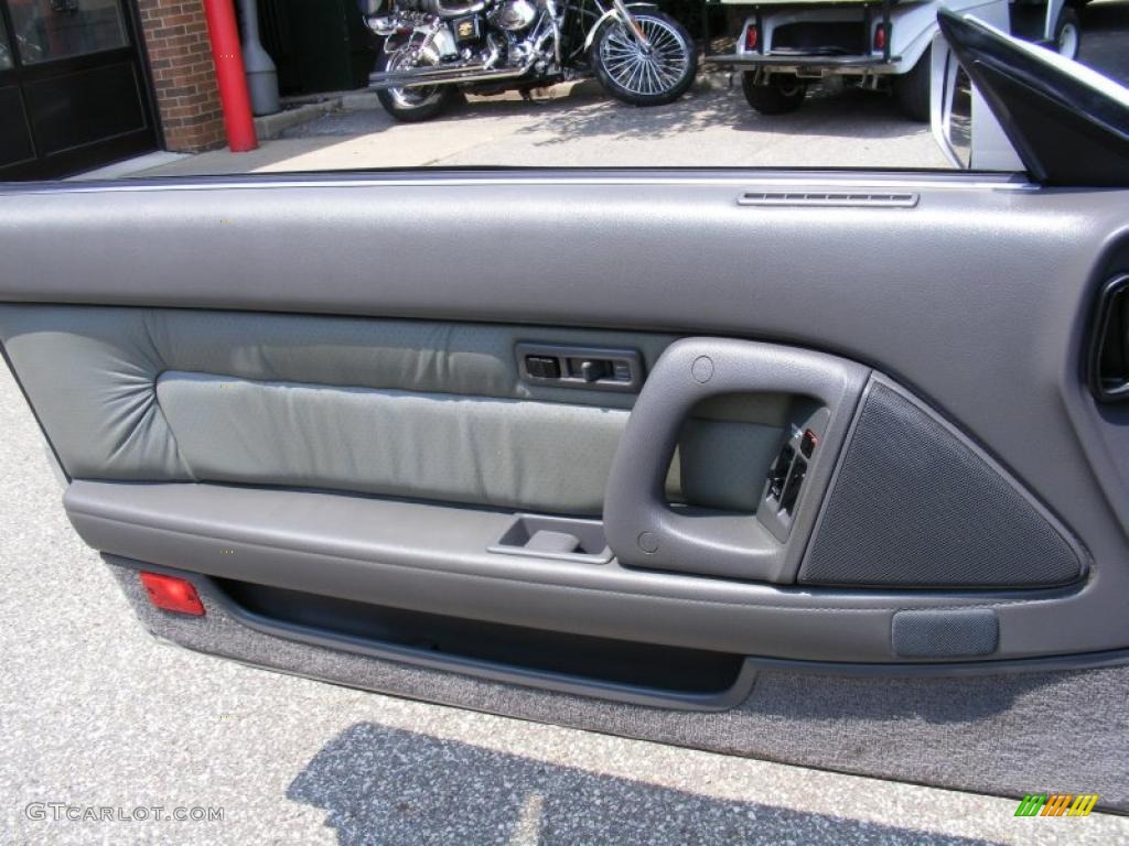 1989 Supra Turbo Targa - Super Silver Metallic / Dark Gray photo #26