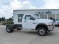 Bright White 2011 Dodge Ram 4500 HD ST Regular Cab 4x4 Chassis