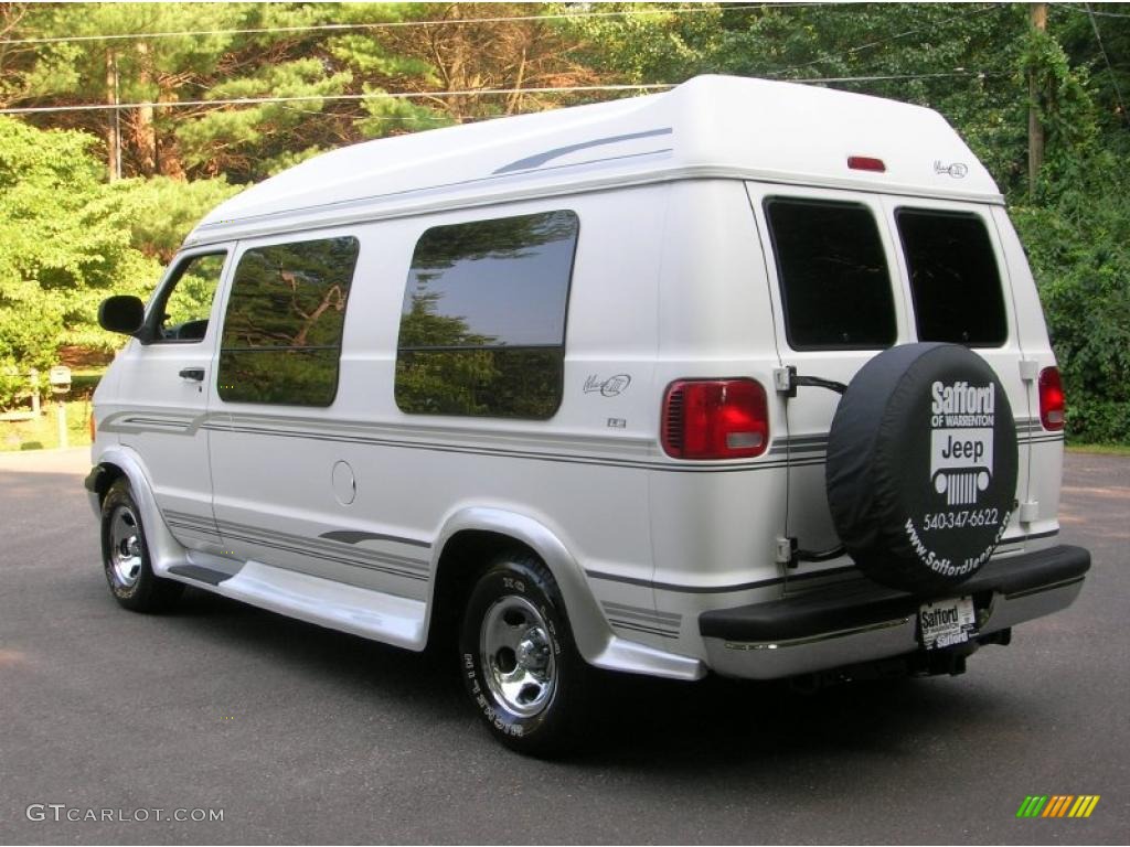 1999 Ram Van 1500 Passenger Conversion - Bright White / Mist Gray photo #11