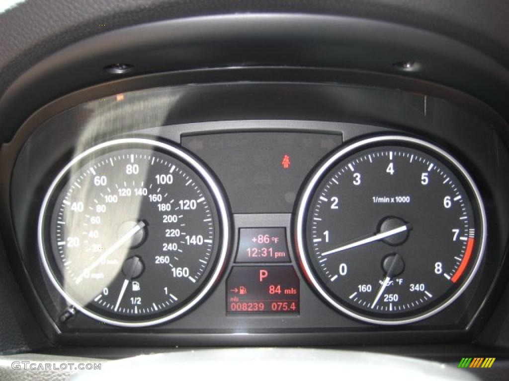 2008 3 Series 335i Convertible - Titanium Silver Metallic / Black Dakota Leather photo #21