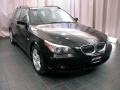Jet Black - 5 Series 530xi Wagon Photo No. 11