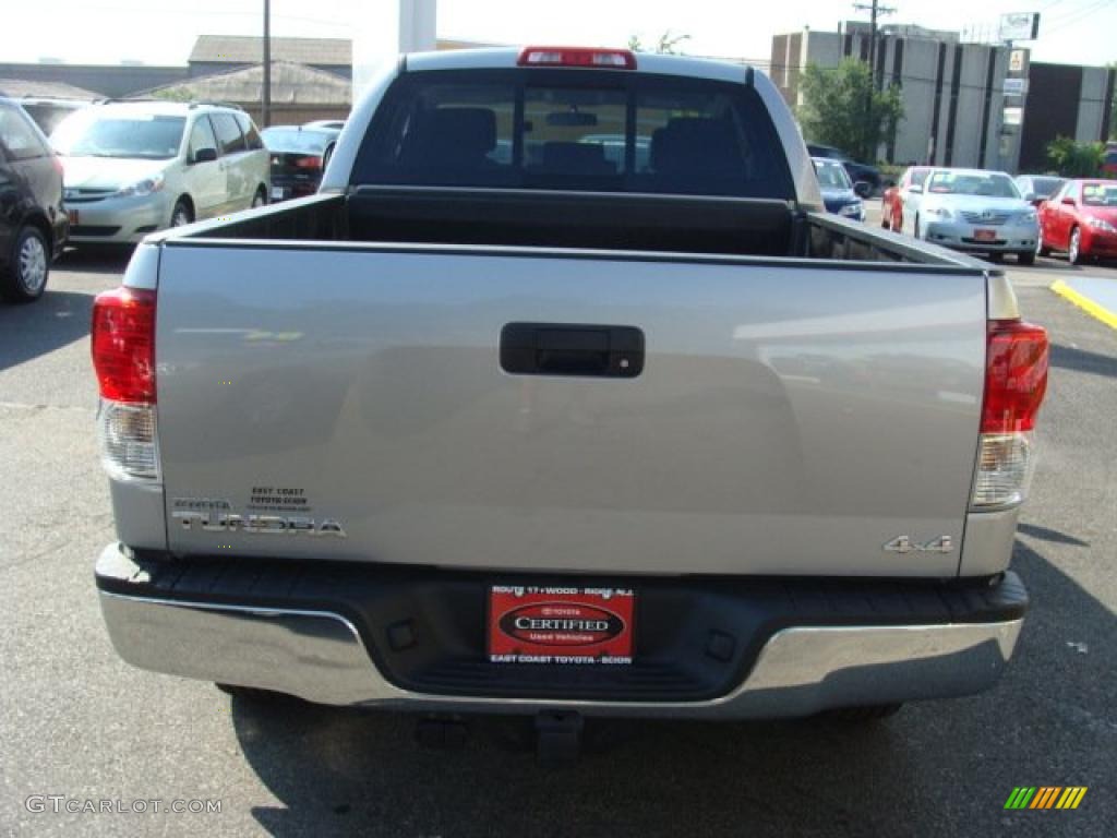 2010 Tundra Double Cab 4x4 - Silver Sky Metallic / Graphite Gray photo #5