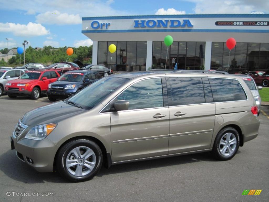 2010 Odyssey Touring - Mocha Metallic / Beige photo #1