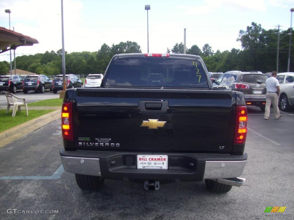 2010 Silverado 1500 LT Crew Cab - Black / Ebony photo #3