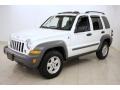 2005 Stone White Jeep Liberty Sport 4x4  photo #3