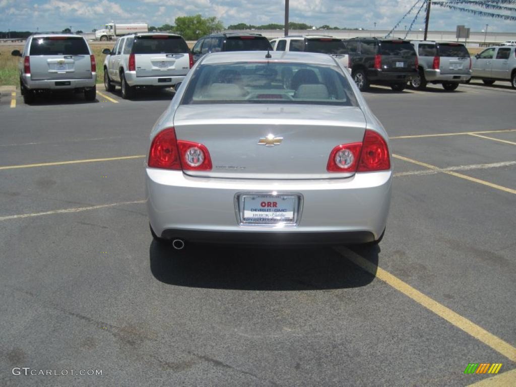 2010 Malibu LT Sedan - Silver Ice Metallic / Titanium photo #5