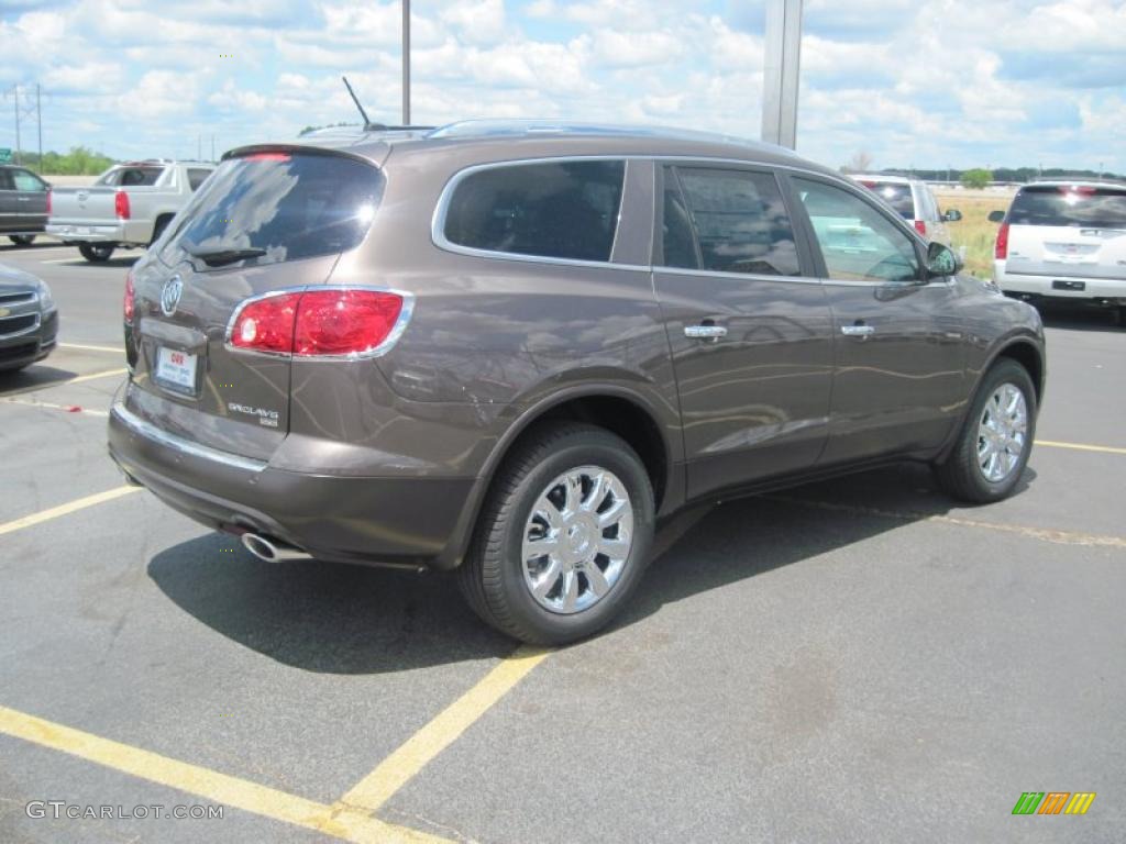 2011 Enclave CXL - Cocoa Metallic / Cashmere/Cocoa photo #4