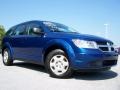 2009 Deep Water Blue Pearl Dodge Journey SE  photo #1