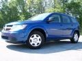 2009 Deep Water Blue Pearl Dodge Journey SE  photo #4