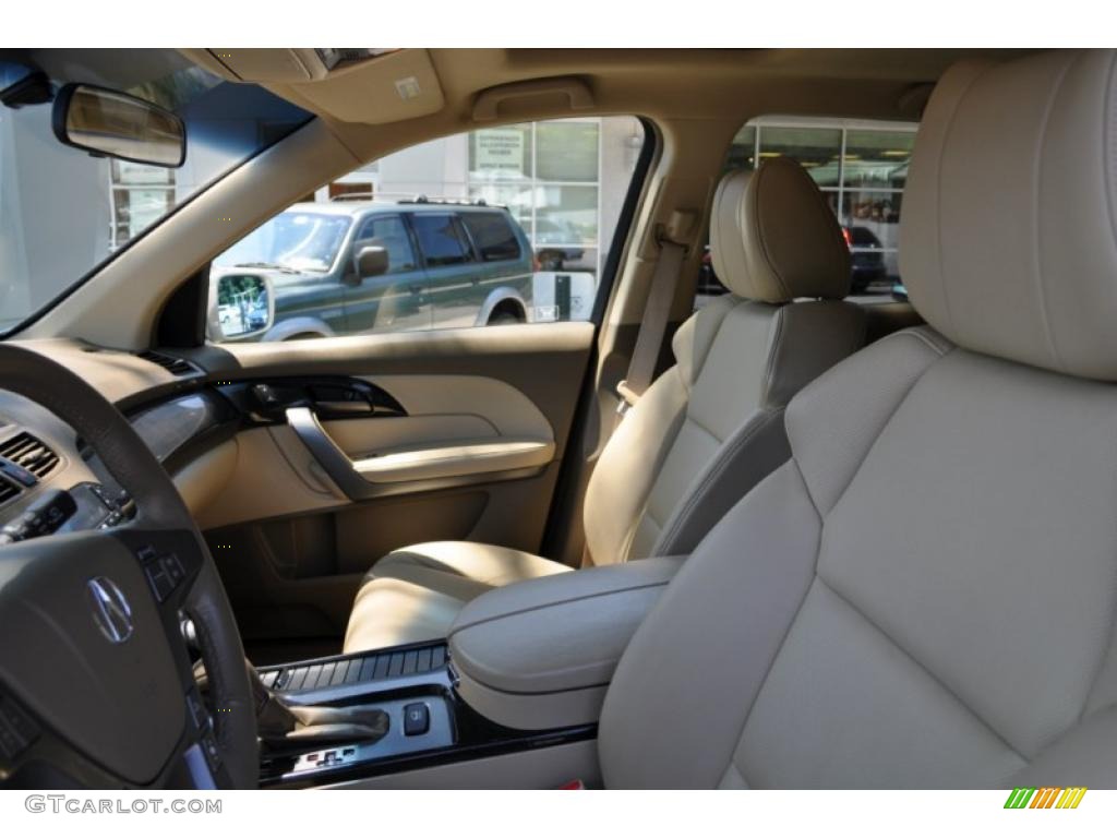 2007 MDX Sport - Aspen White Pearl / Parchment photo #9
