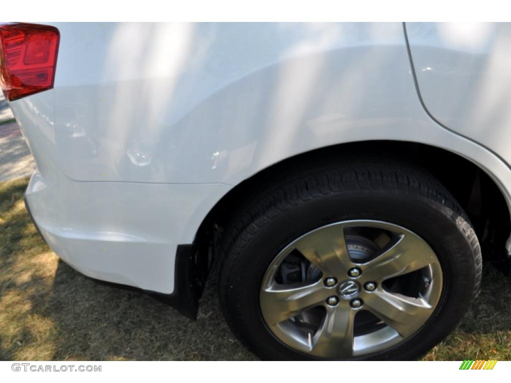 2007 MDX Sport - Aspen White Pearl / Parchment photo #21