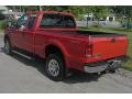 2005 Red Clearcoat Ford F250 Super Duty XLT SuperCab 4x4  photo #23