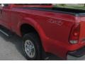 2005 Red Clearcoat Ford F250 Super Duty XLT SuperCab 4x4  photo #24