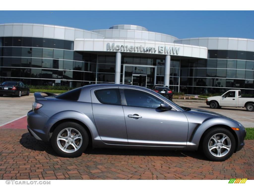 2004 RX-8 Sport - Titanium Gray Metallic / Black photo #1