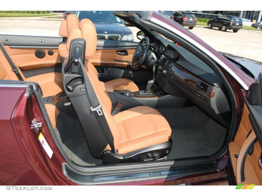 2009 3 Series 328i Convertible - Barbara Red Metallic / Saddle Brown Dakota Leather photo #9