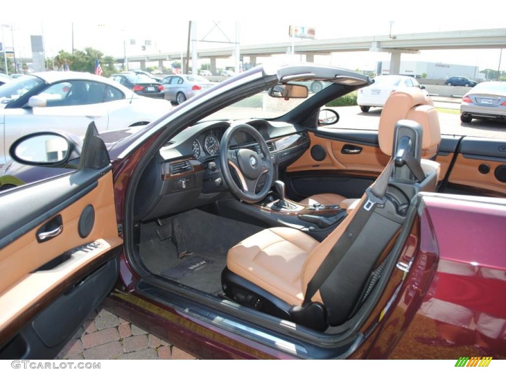 2009 3 Series 328i Convertible - Barbara Red Metallic / Saddle Brown Dakota Leather photo #12