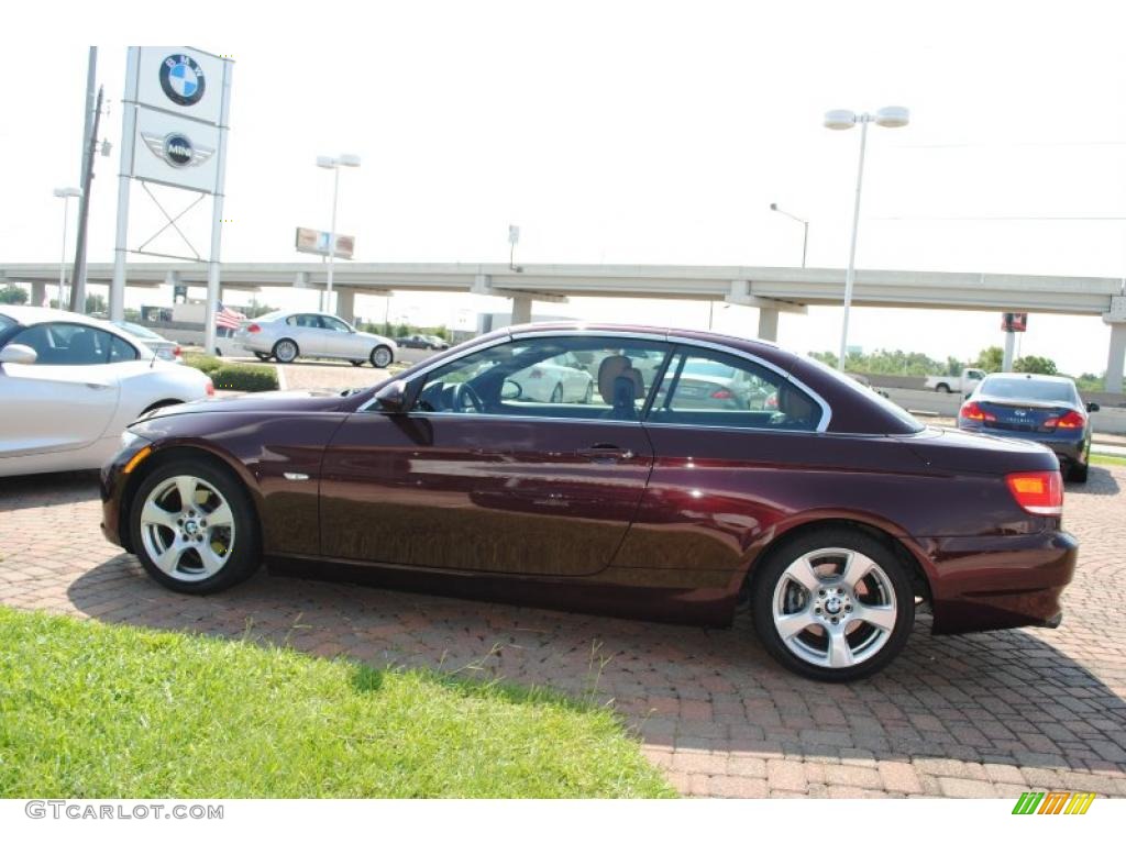 2009 3 Series 328i Convertible - Barbara Red Metallic / Saddle Brown Dakota Leather photo #17