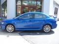 2010 Octane Blue Metallic Mitsubishi Lancer GTS  photo #2