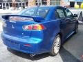 2010 Octane Blue Metallic Mitsubishi Lancer GTS  photo #31