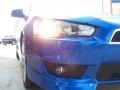2010 Octane Blue Metallic Mitsubishi Lancer GTS  photo #35